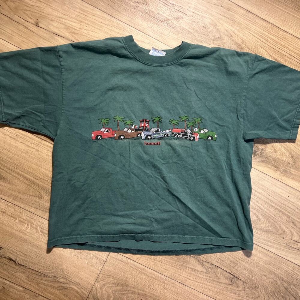 Vintage Kawaii Cotton Graphic Tee Mens XL